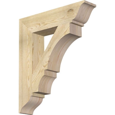 Ekena Millwork Balboa Traditional Rough Sawn Bracket, Douglas Fir, 6"W x 28"D x 32"H BKT06X28X32BOA01RDF
